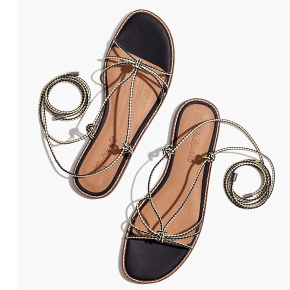 Madewell Shoes - MADEWELL Size 8 The Katya Lace-Up Sandal